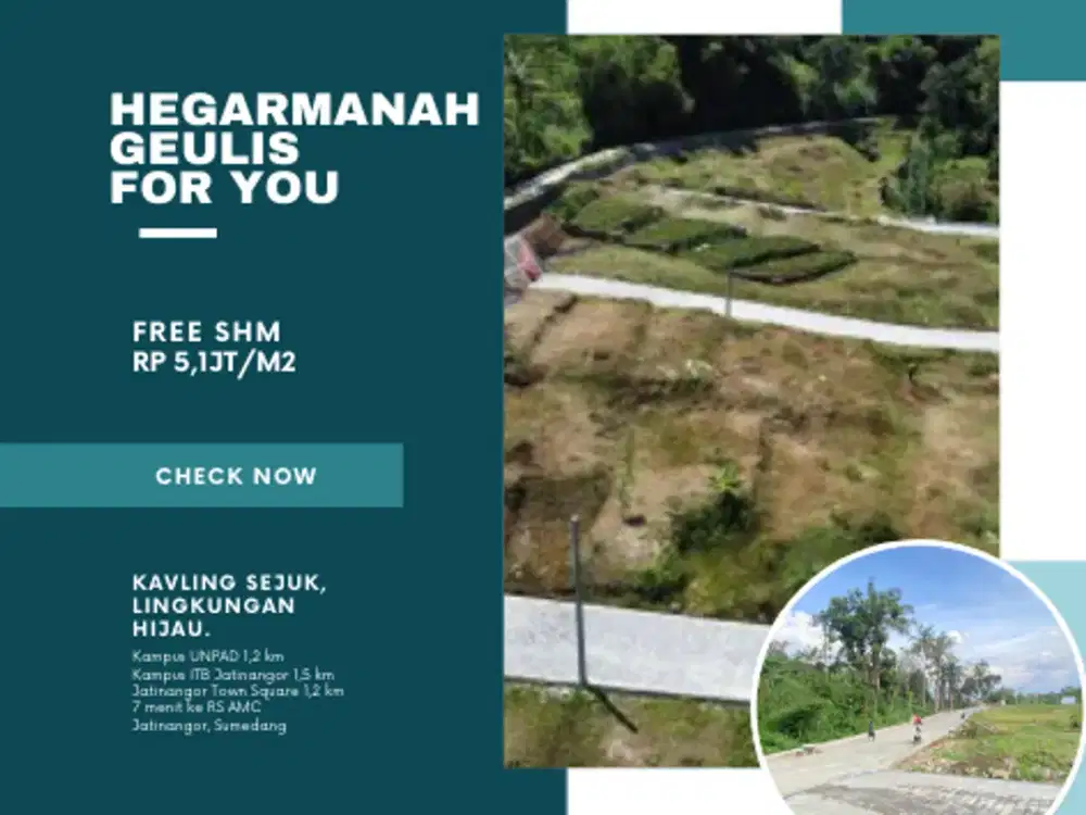 Plot Khusus untuk Bangunan Komersial (Kafe/Minimarket)! Kavling Hook Terbaik