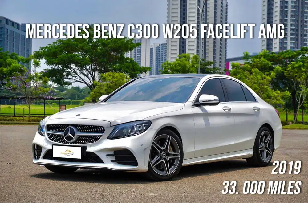 Very Low Odo Warranty 1 Years (Mercedes Benz C300  W205 Facelift AMG)