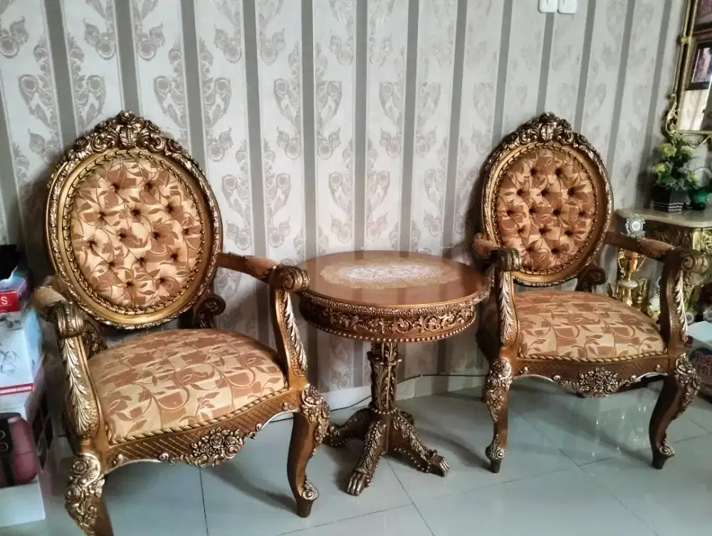 Meja kursi tamu/pelaminan