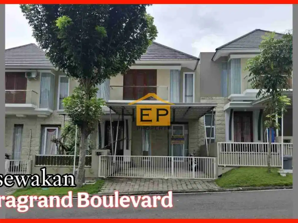 Rumah Cantik 2lt di Boulevard Citragrand Semi Furnish