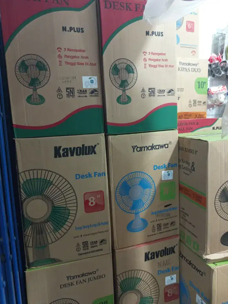 Kipas angin deskfan 8inch Murah Berkualitas