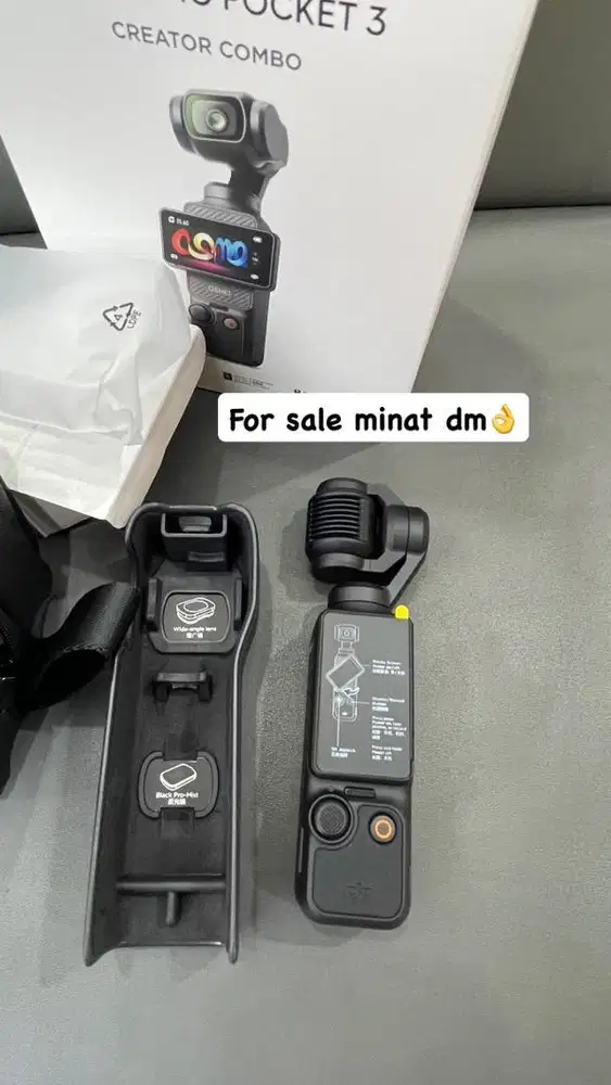 DJI 3 pocket combo inget ya combo