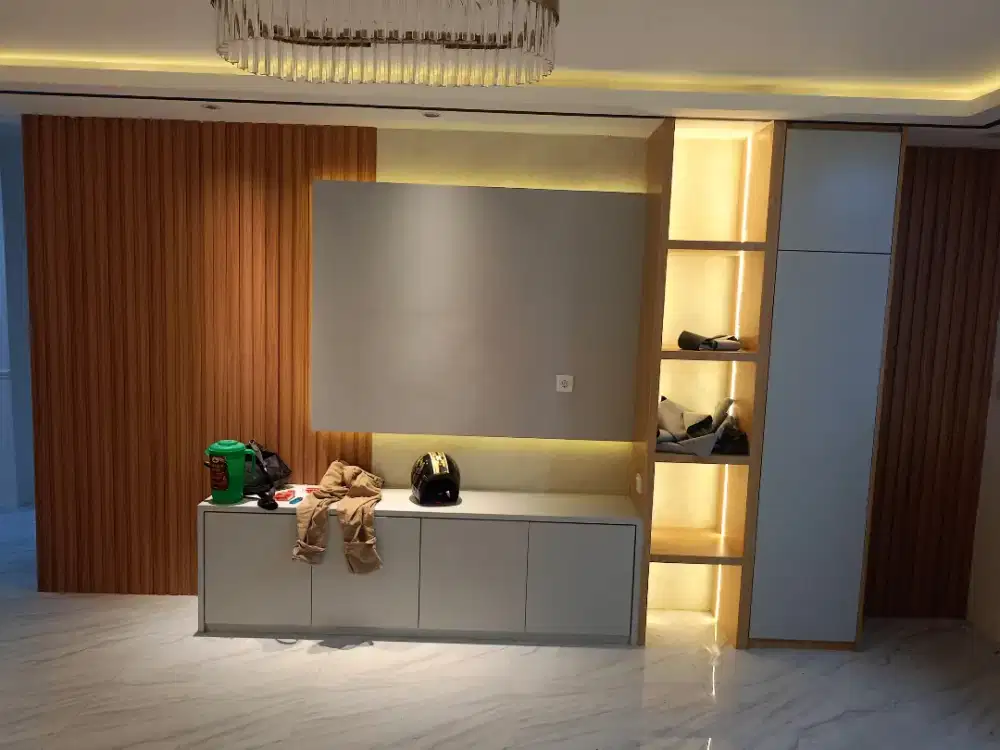 Prabot tempahan backdrob tv