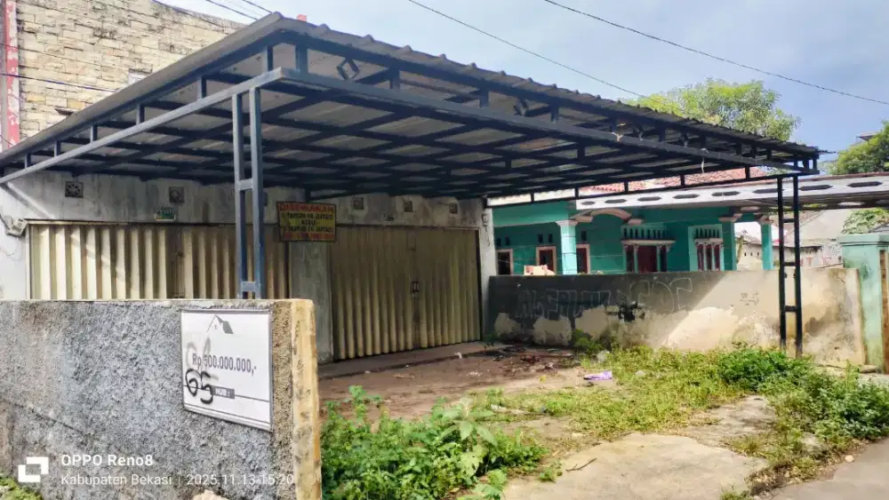 BU! Jual Ruko 1 Lantai Gandeng 8 Meter Daerah Cileungsi