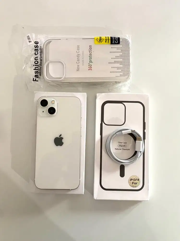 iPhone 13 | 128 Gb Starlight, Bea Cukai