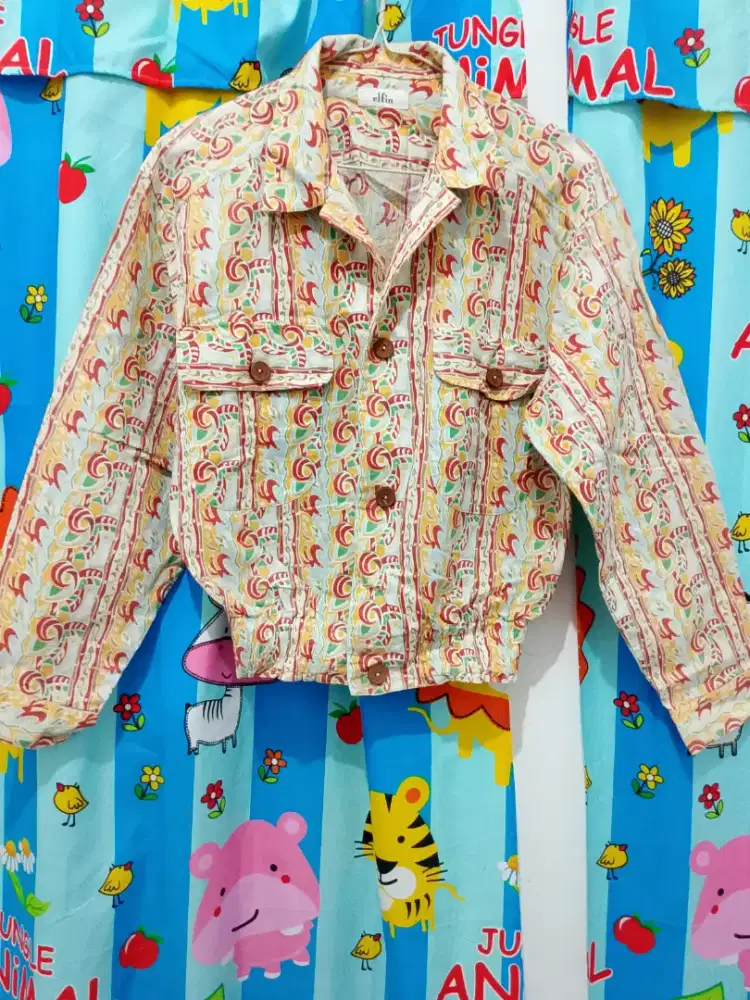 Outer bahan katun linen