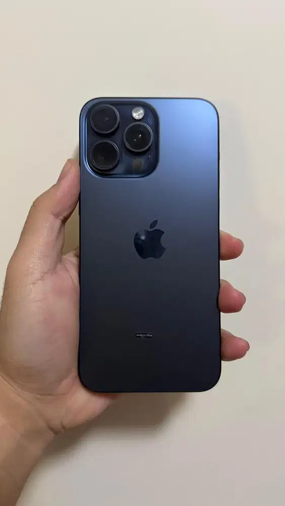 Iphone 15 Promax 256 Blue Titanium