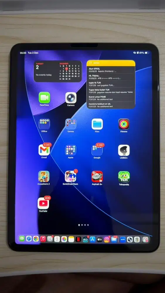 iPad pro M1 2021 (3rd gen)