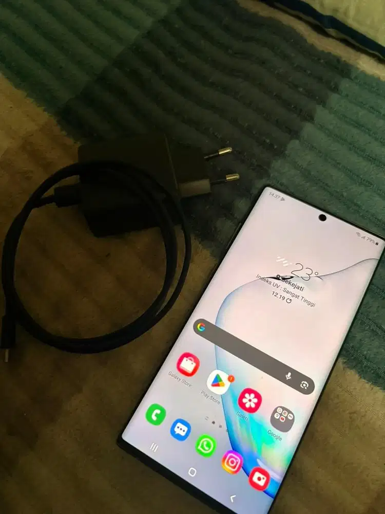 samsung note 10 plus 12/256gb sein resmi