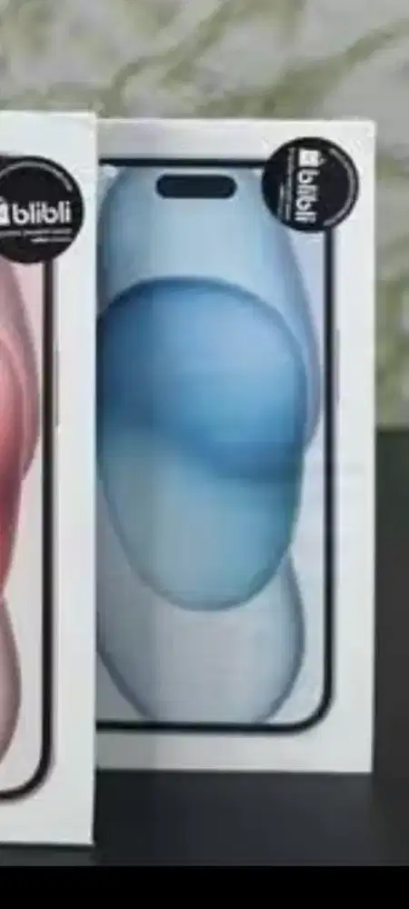 iPhone 15 blue biru BNIB garansi resmi tAm iBox GDN blibli