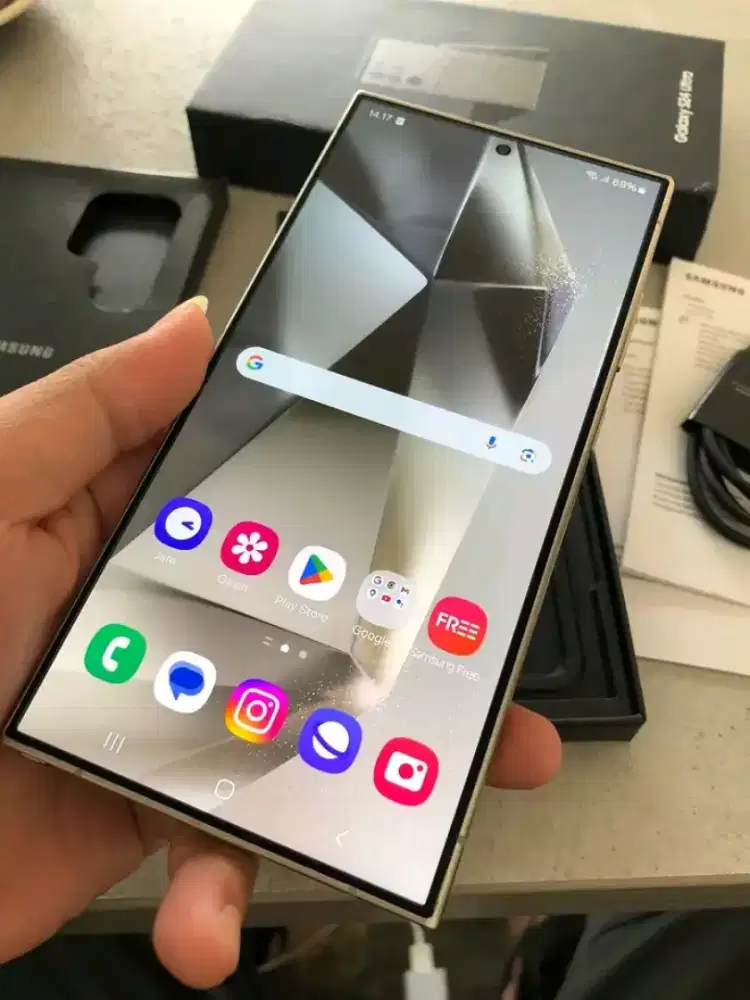 samsung S24 ultra ram  12/512 ori segel sein