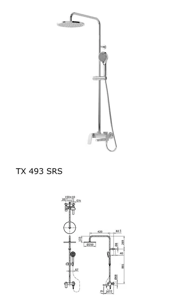 SHOWER TOTO (Shower Column set)