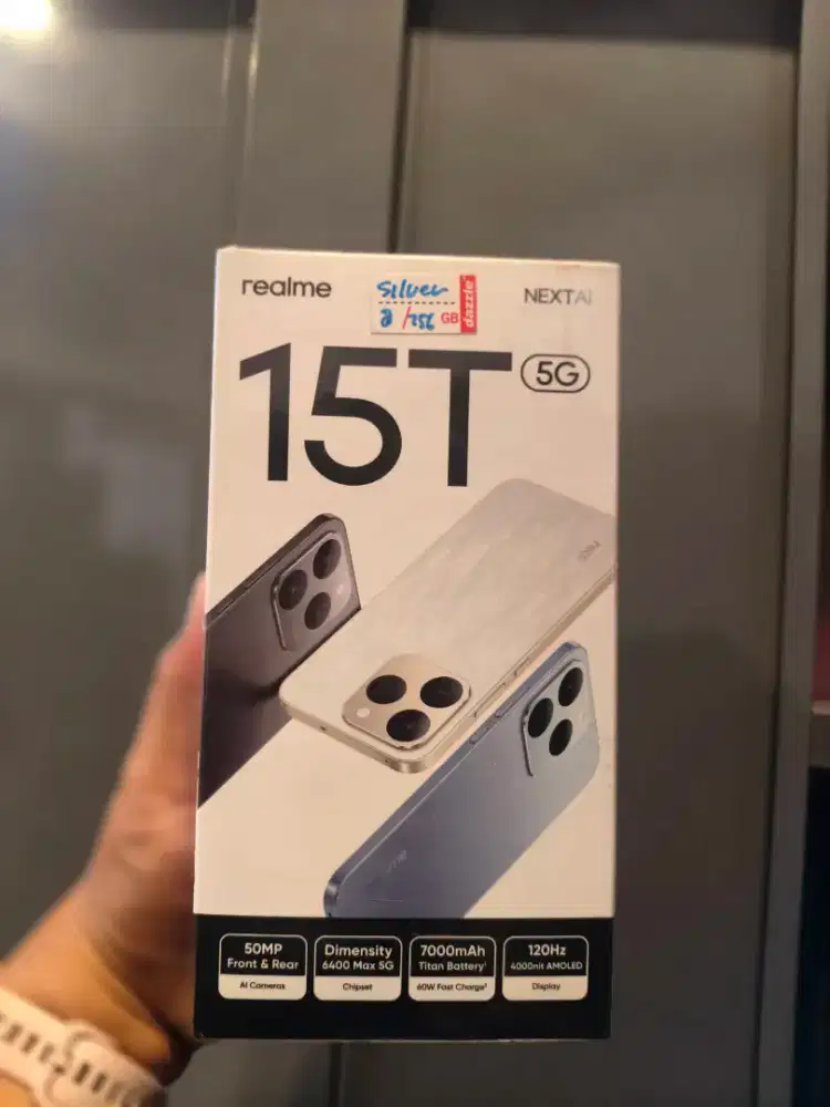 Termurah Realme 15T 5G Ram 8+256GB New Seris Garansi Resmi Realme