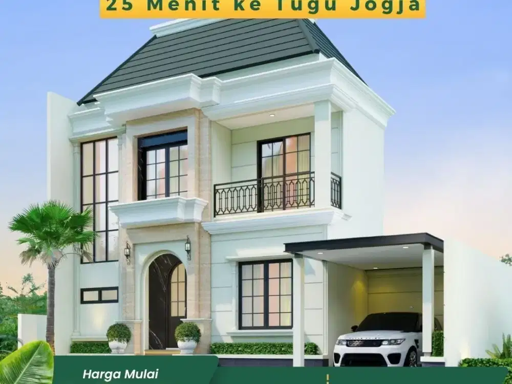 RUMAH MEWAH AMERICAN CLASSIC DEKAT PASAR GODEAN