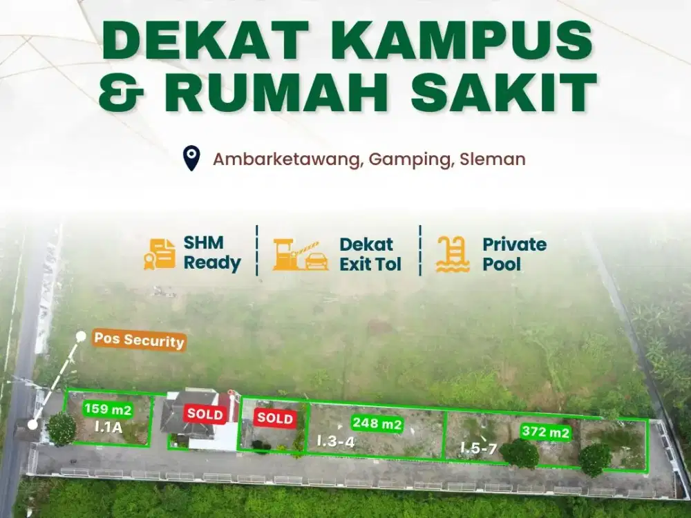 Rumah Cluster Eksklusif Dekat Jalan Raya Wates Yogyakarta