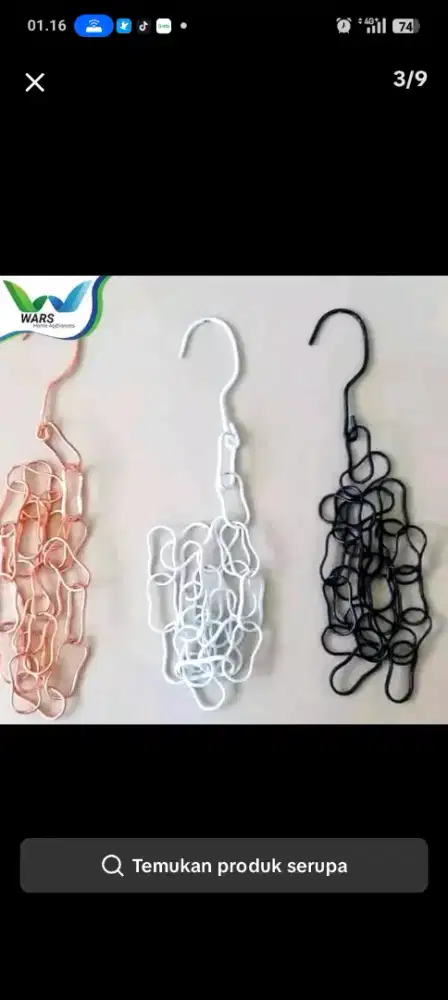 Hanger Rantai dinding