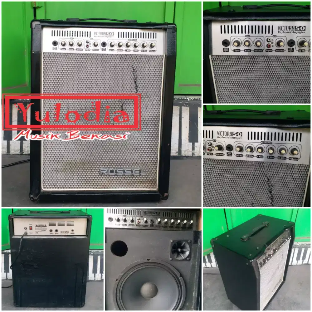 YULODIA BEKASI-multi ampli bluetoth keyboard/drum elek/karaoke russel