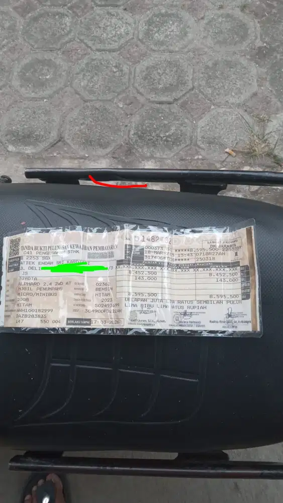 Toyota Alphard 2008 Bensin