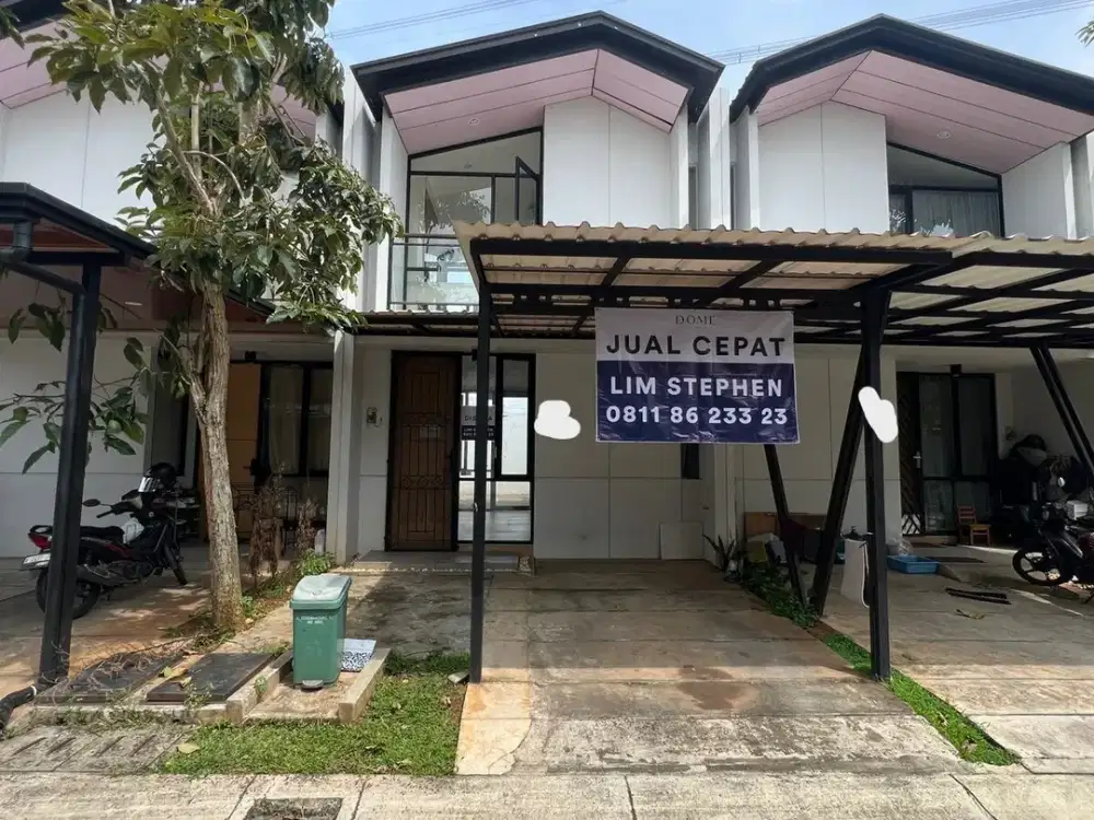 Dijual Rumah Semi Furnish 2 Kamar tidur Luas 84 meter Lippo Karawaci