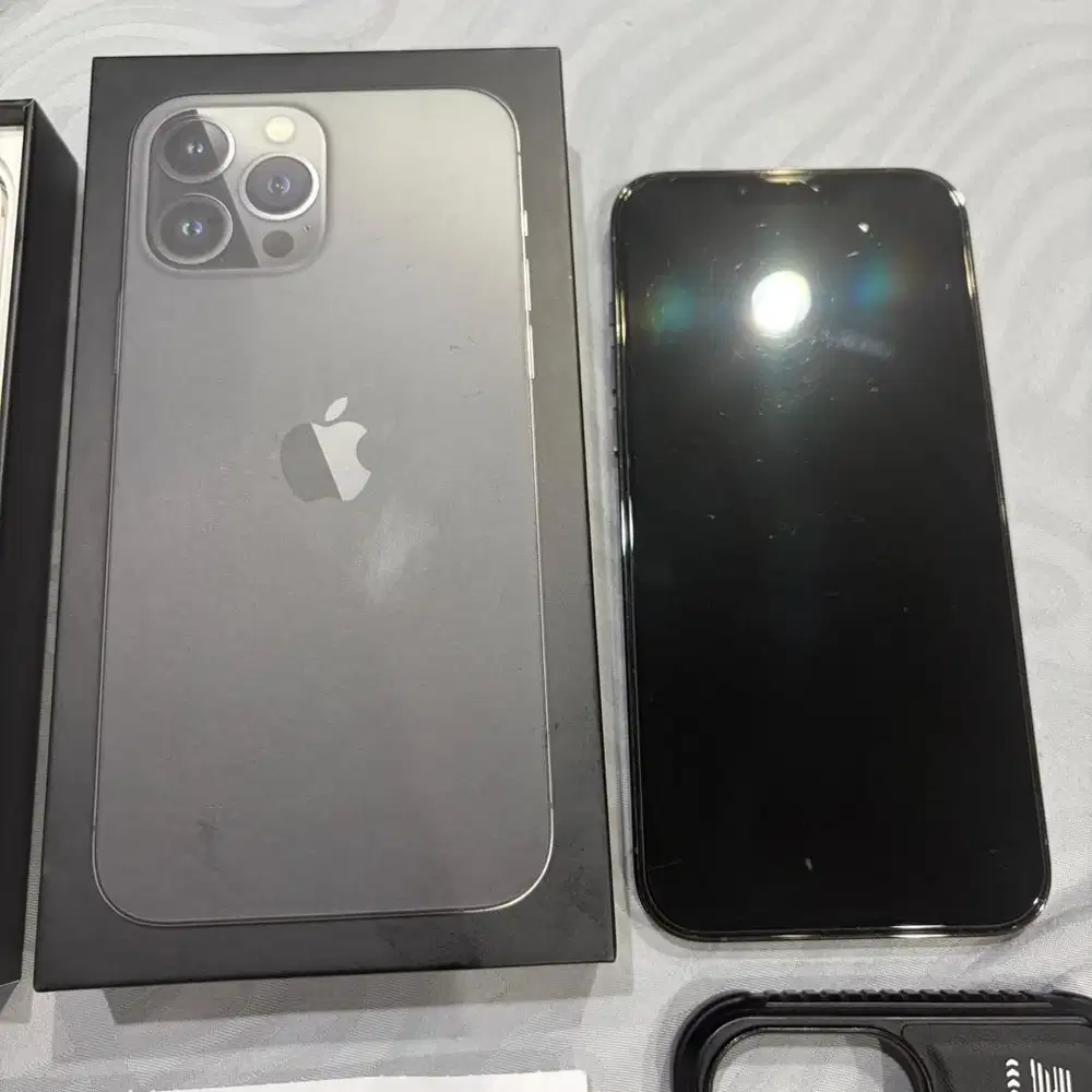 IPHONE 13 PRO MAX 128GB PLUS CASE SKINARMA IPLUG MEDAN BH 81 PRIBADI