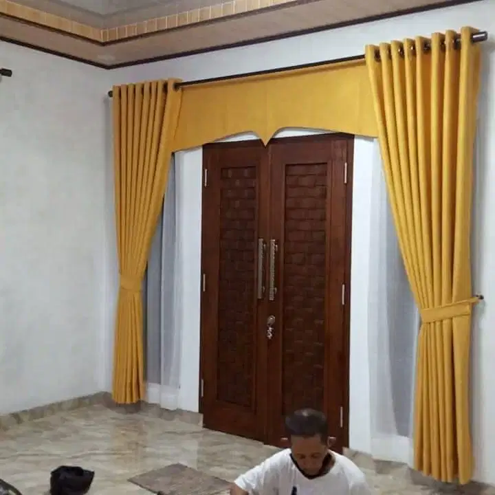 Supplier Gorden Blackout Pasang Skat Klinik Hordeng Gordyn Vitrase