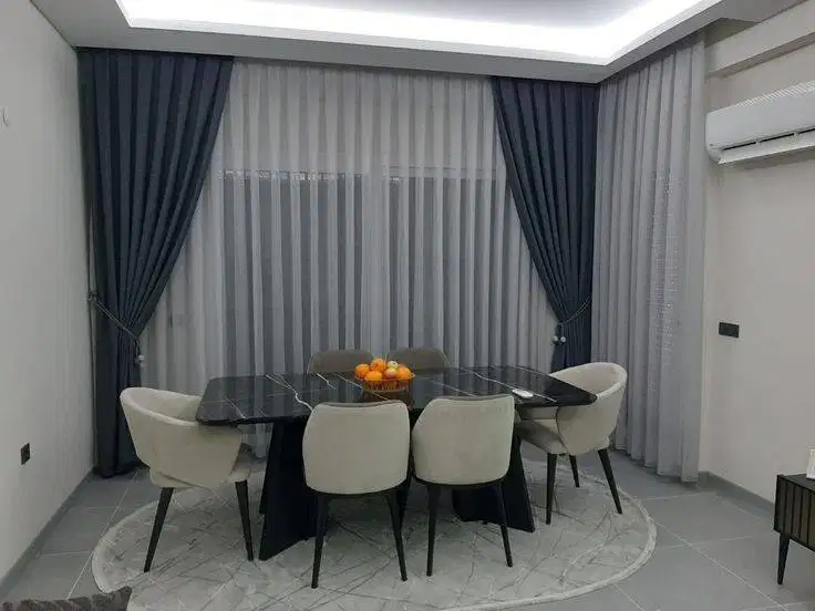 Menerima Tirai Gorden Jendela Gordyn Mewah Hordeng Terbaru Murah