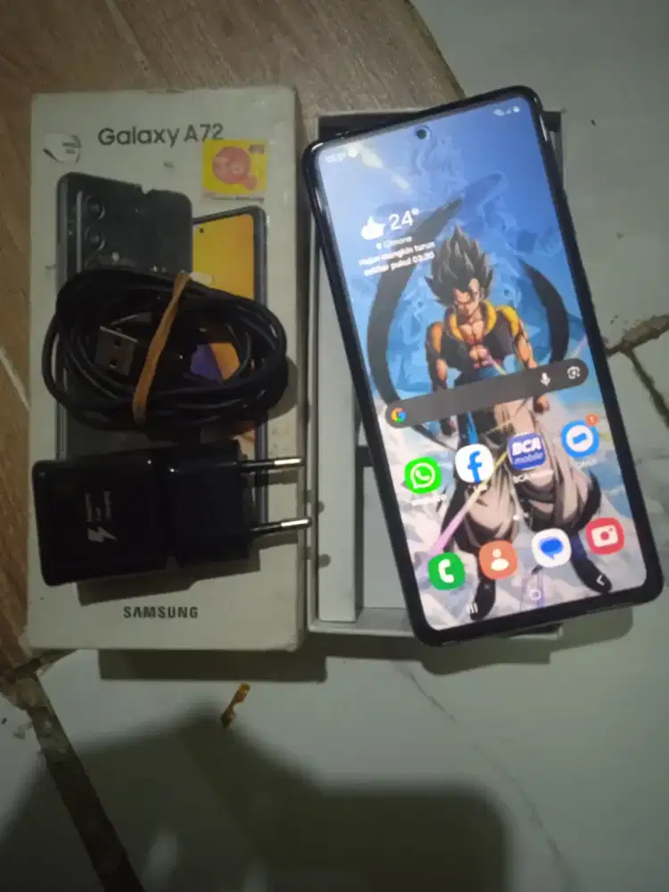 Samsung A71,full set
