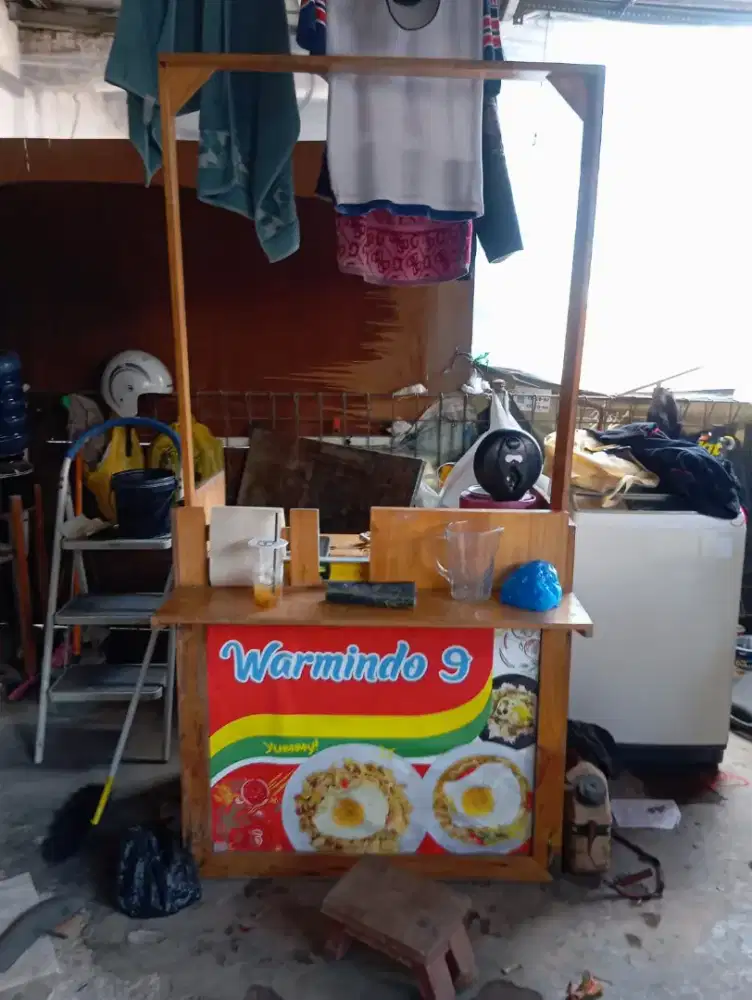 Warung kayu buat usaha