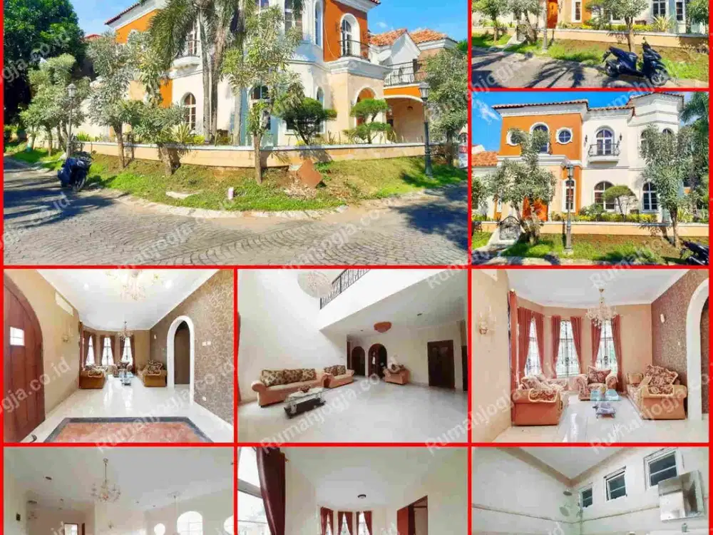 Rumah mewah lingkungan perumahan elit casagrande ringroad utara