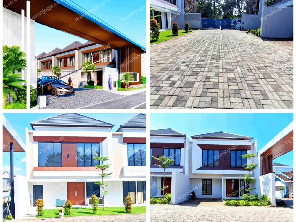 Ready rumah baru 2 lantai di perumahan condongcatur strategis