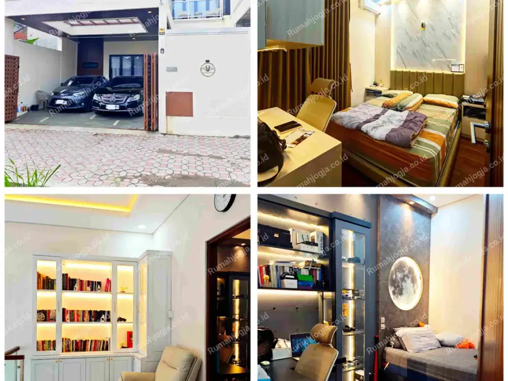 Rumah mewah full furnish semua yg ada di foto jln kaliurang KM 7