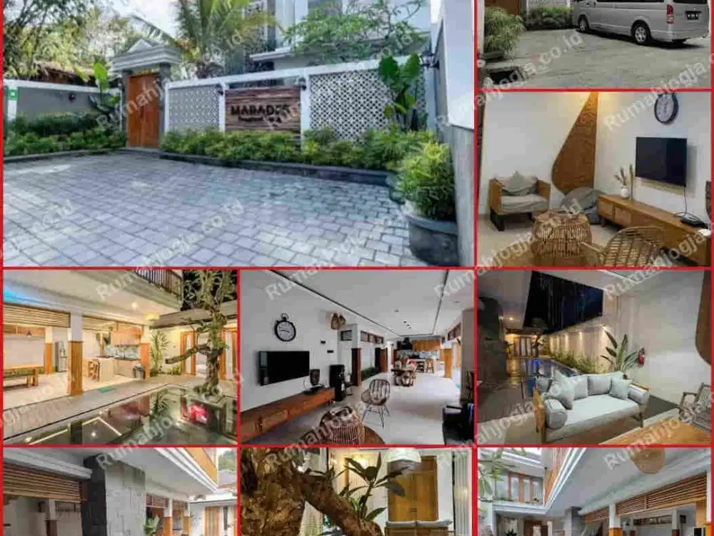 Rumah villa full furnih kolam renang balecatur gamping