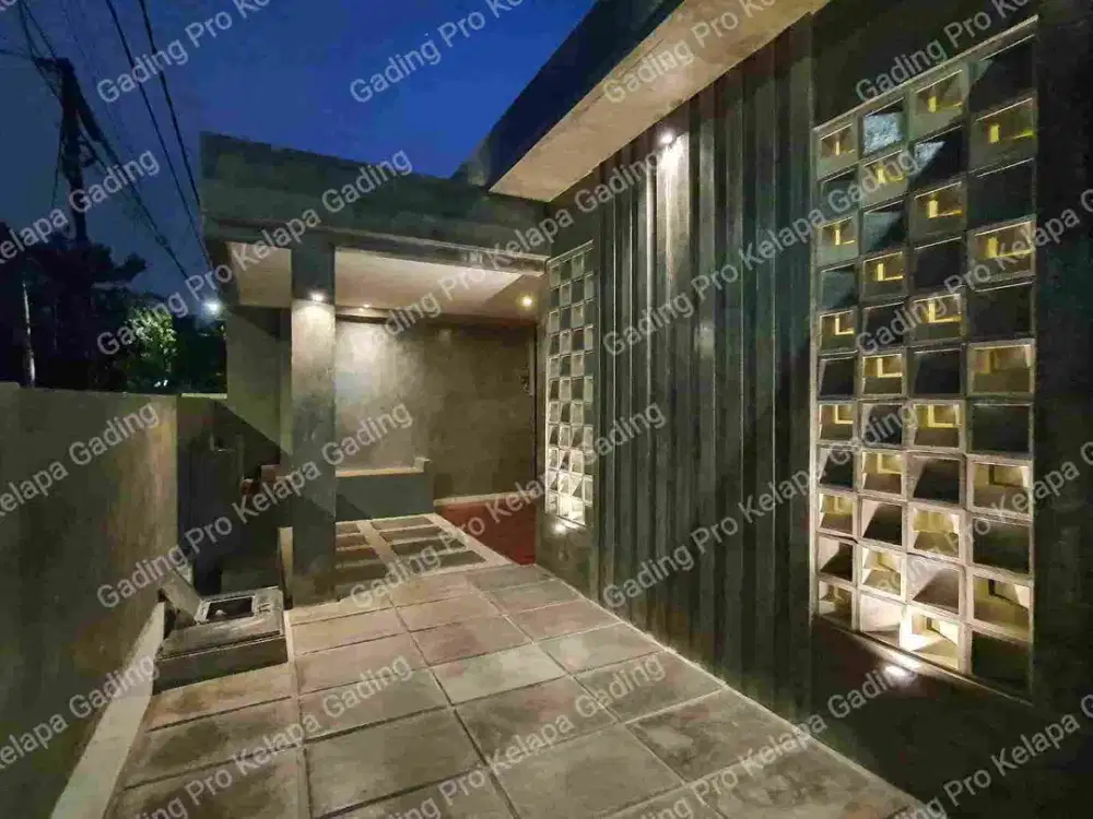 disewakan rumah bagus rapi terawat area cempaka putih row 2,5 mobil