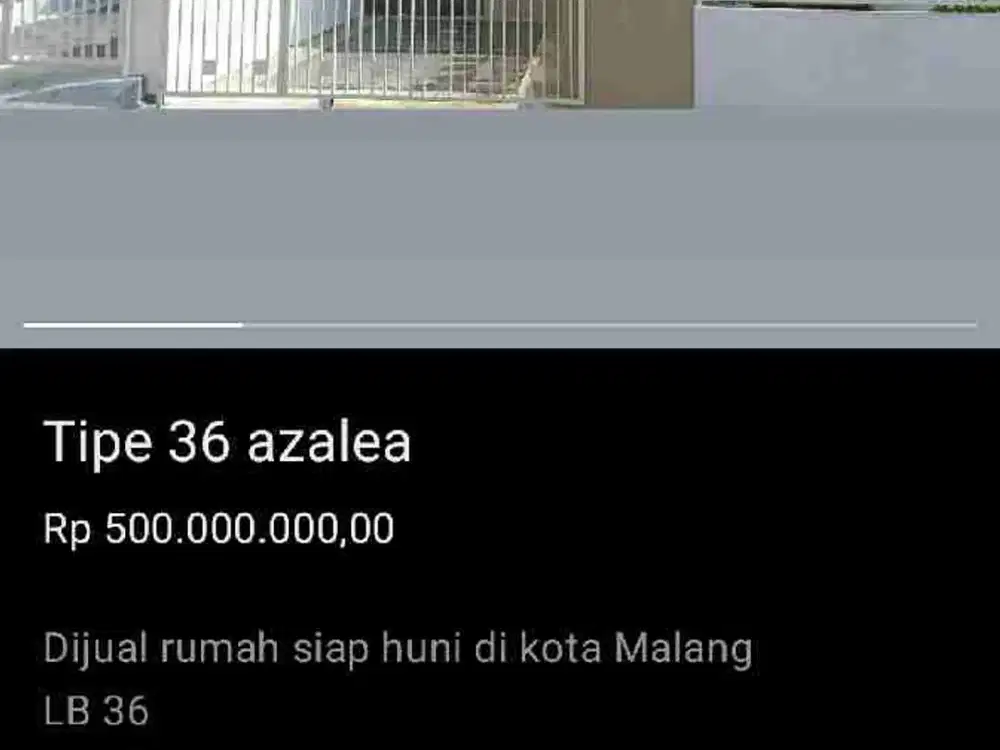 dijual rumah di vbt