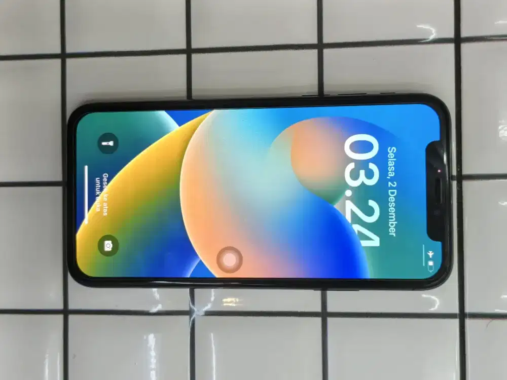 [DIJUAL] iPhone X inter All Operator 64GB Space Black - BH 94%