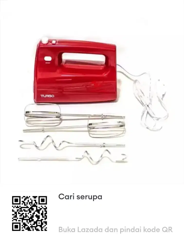 Hand Mixer Turbo EHM 9000 | Mixer Phillips | Mixer Donat Roti Bolu