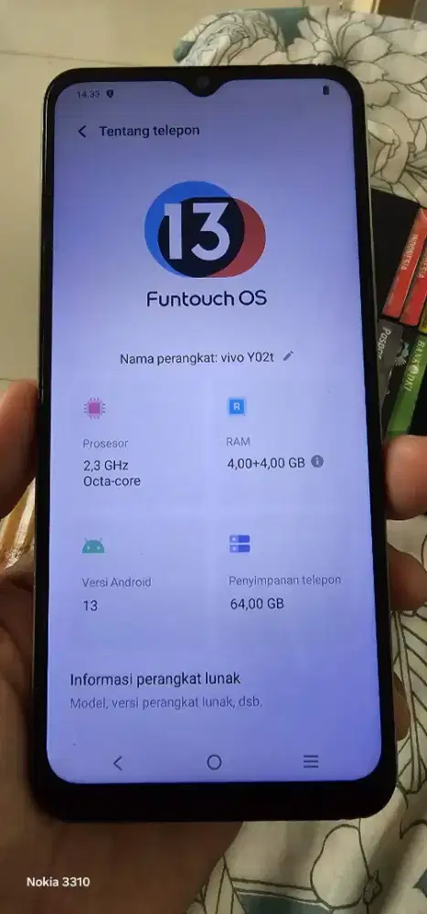 Dijual BU HP VIVO Y02T