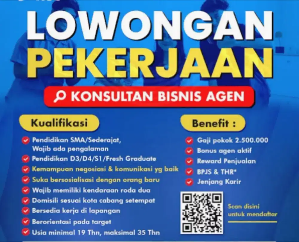 Loker Kerja Agen Sales Freelance SBY
