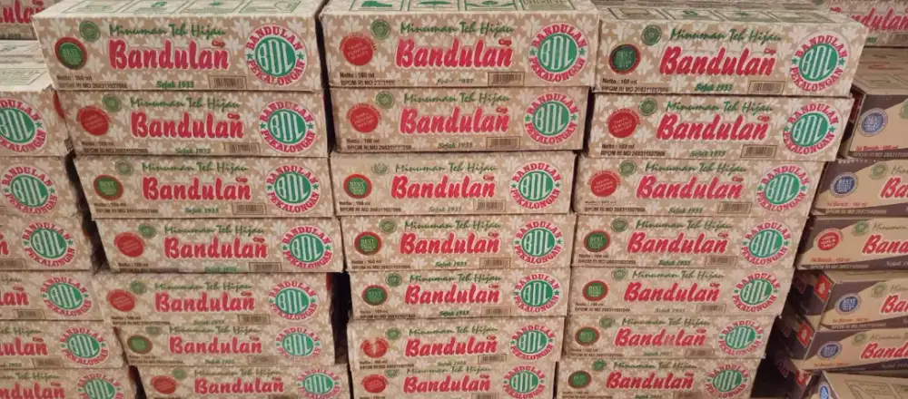 TEH BANDULAN CUP HIJAU 160ML