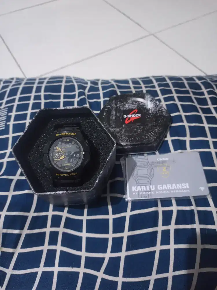 JAM TANGAN G-SHOCK FULSET GARANSI