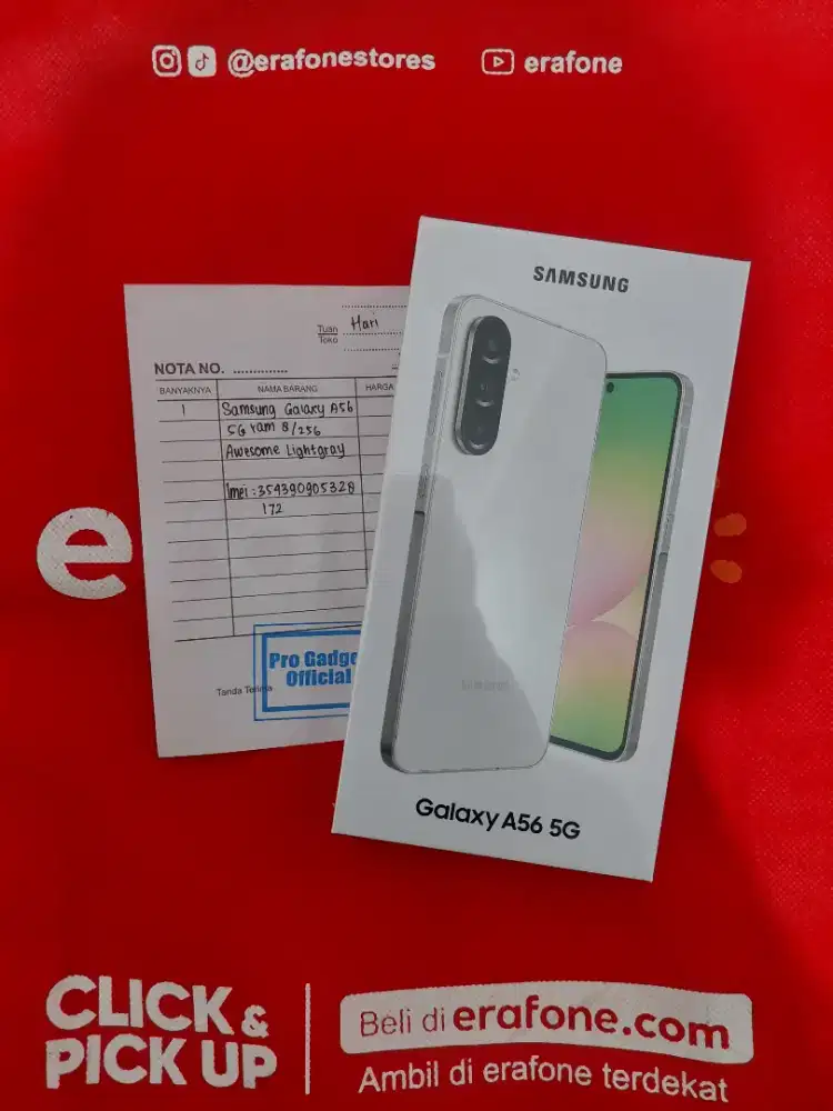 SAMSUNG A56 5G 8/256 NEW SEGEL RESMI
