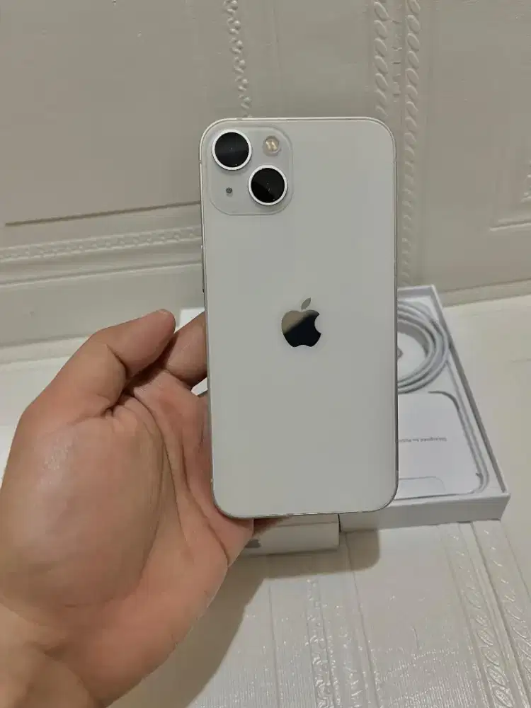Iphone 13 128 iBox Starlight BH 100% Garansi On April 2026