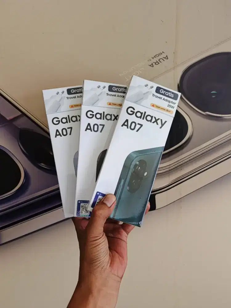 Berminat silahkan WA Samsung Galaxy A07 8/256 Garansi resmi 1thn