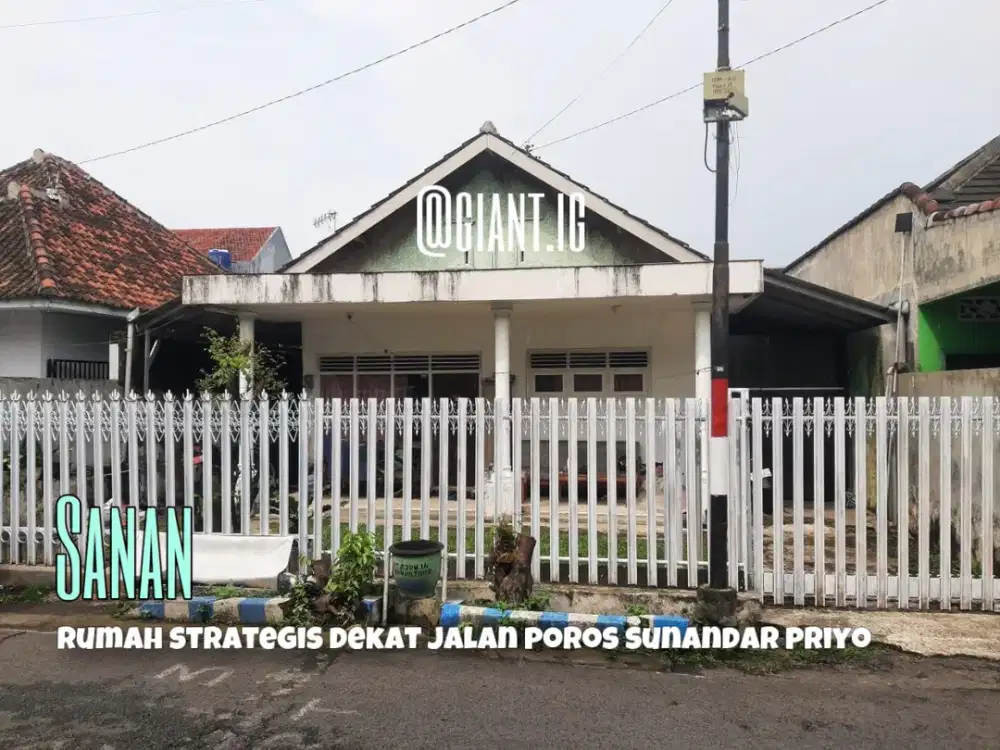 Rumah Murah posisi strategis di Sanan Blimbing Malang