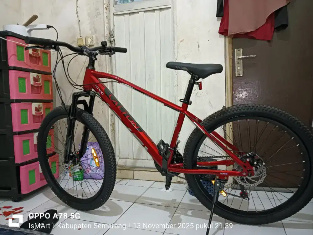 Sepeda gunung Alton XC100 (21 speed) & pompa mini
