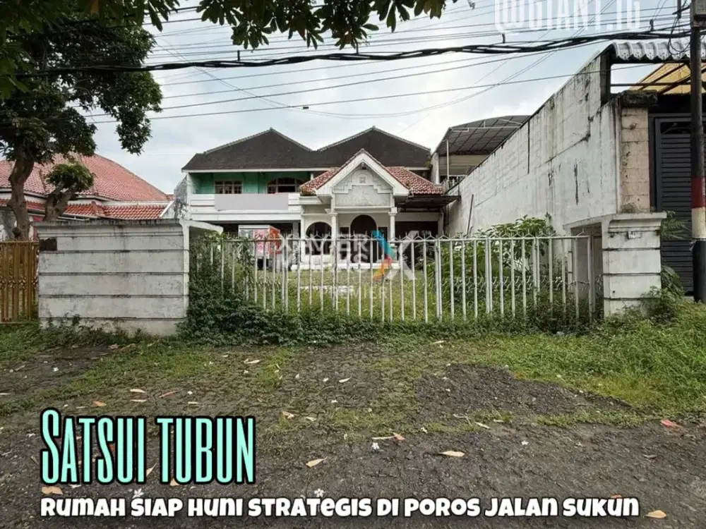 Rumah Strategis di poros jalan Satsui Tubun Sukun Malang