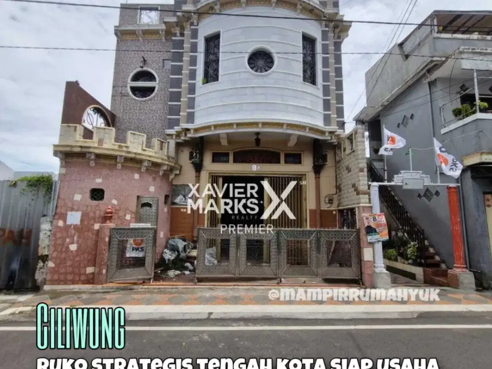 Ruko strategis tengah kota siap pakai di Ciliwung Malang