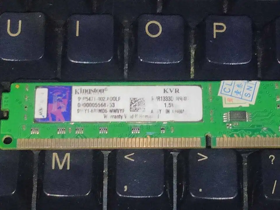 Ram PC Kingston 4gb DDR3 10600 normal