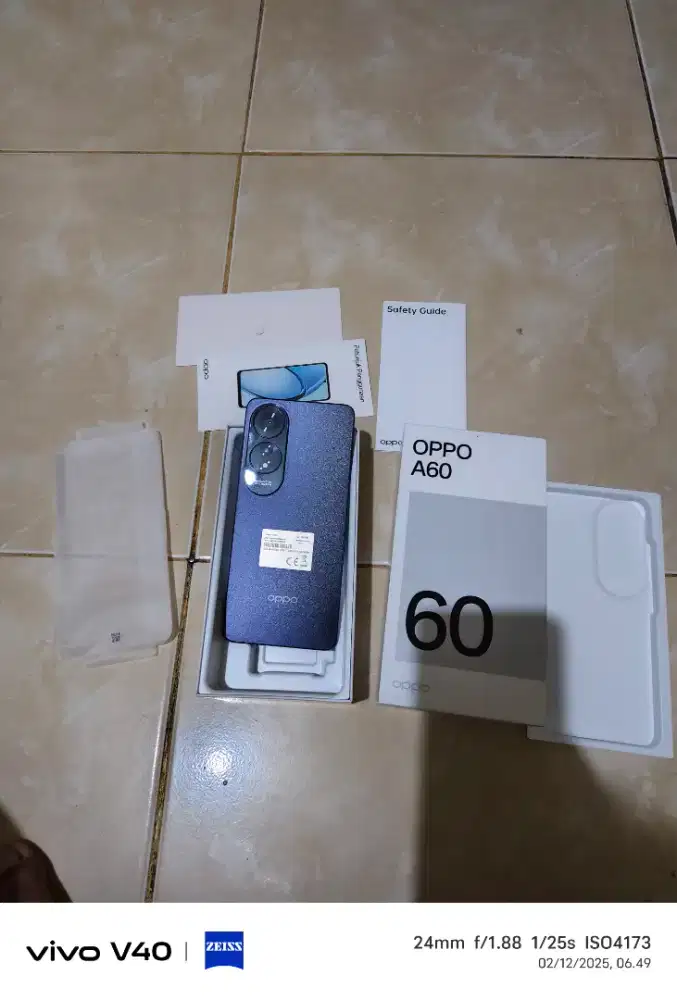 Oppi a60 ram 8+4/128 lkp ori oppo terawat