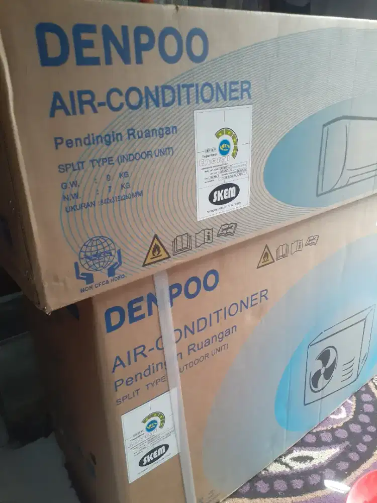 Ac baru.1/2 pk dijual tukar tambah